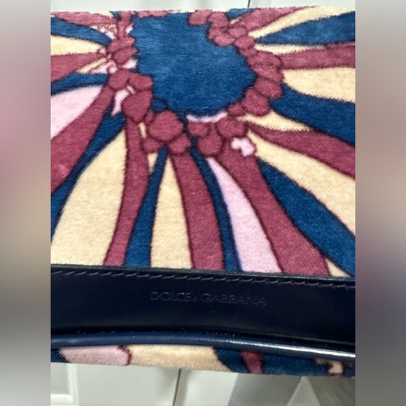 DOLCE & GABBANA Handbag Suede Leather - Picture 5 of 6